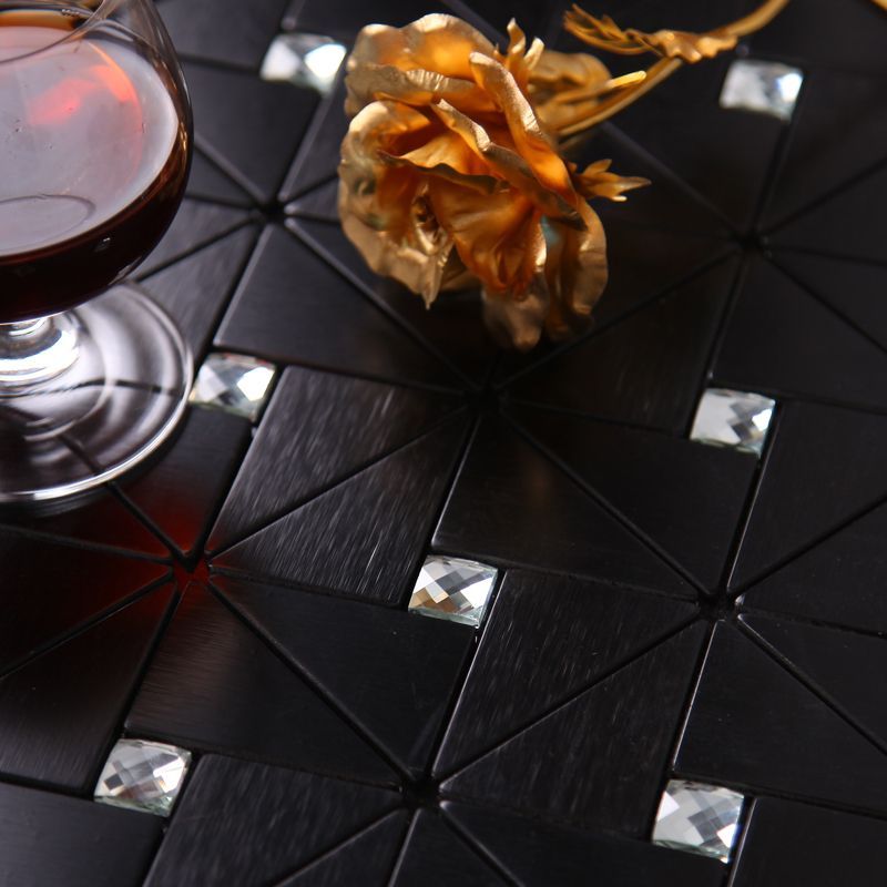 Best modern black kitchen backsplash tile bathroom wall tiles ...