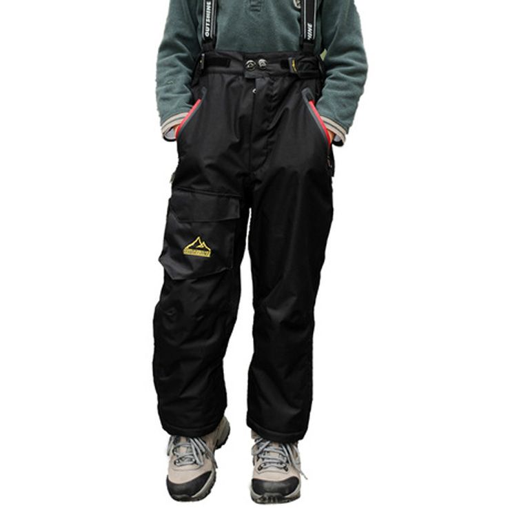 2017 Top Kids Outdoor Camping Hiking Pants Boys Girls Sports Skiing Snowboard Waterproof