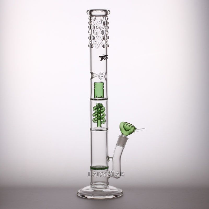 2017 Large 18.8mm Glass Water Pipes Glass Bong Glass Water Function