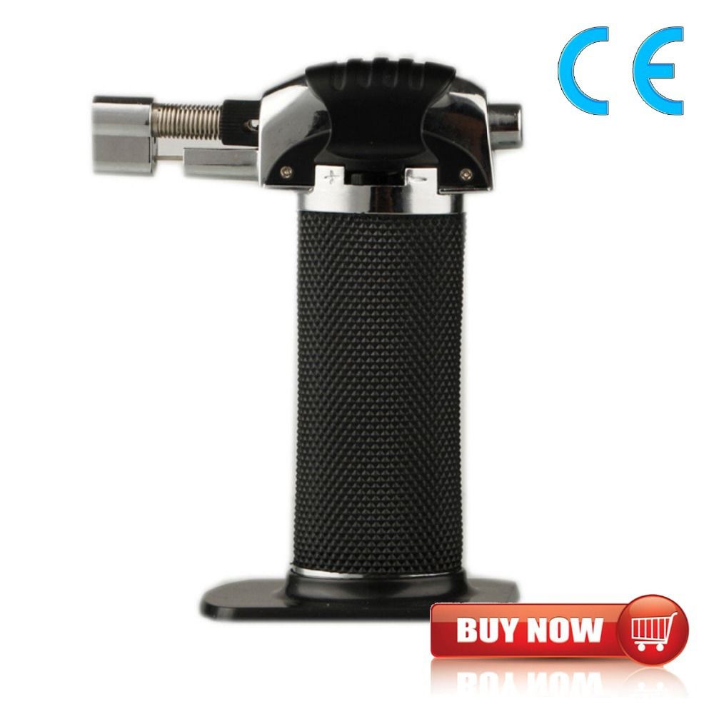 Online Cheap Wholesale Portable Mini Butane Gas Torch Lighters Blow