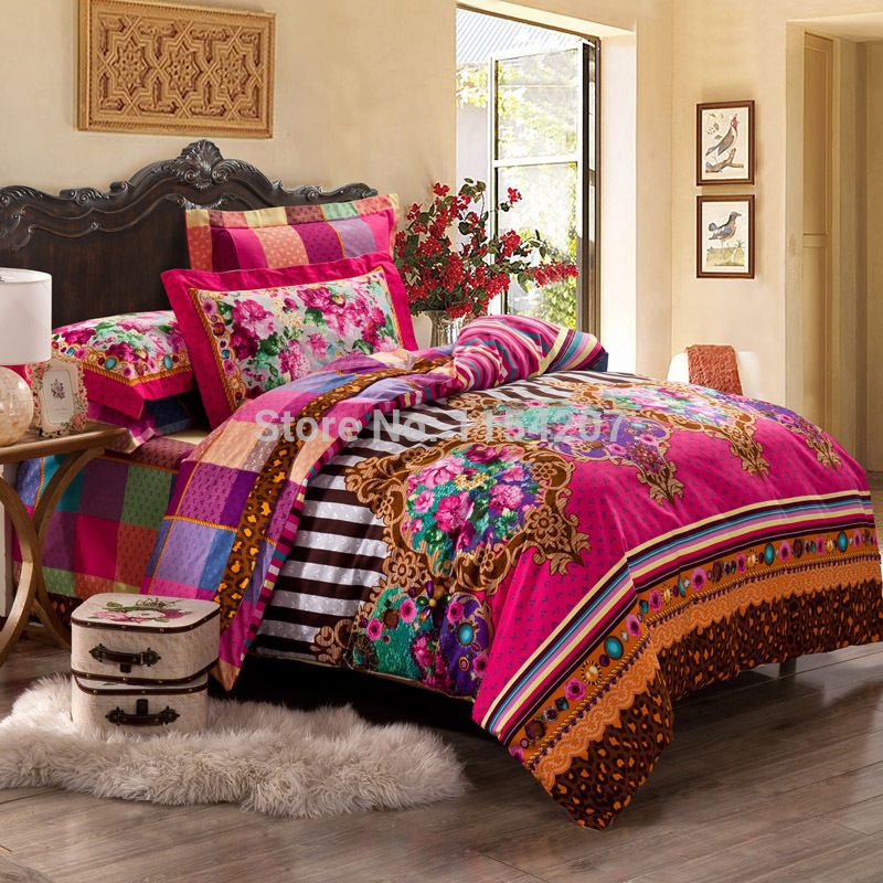 Wholesale 2015 Sale Comforter Luxury Bedding Set Bedclothes Bed Linen Sets Full/Queen/King Size ...
