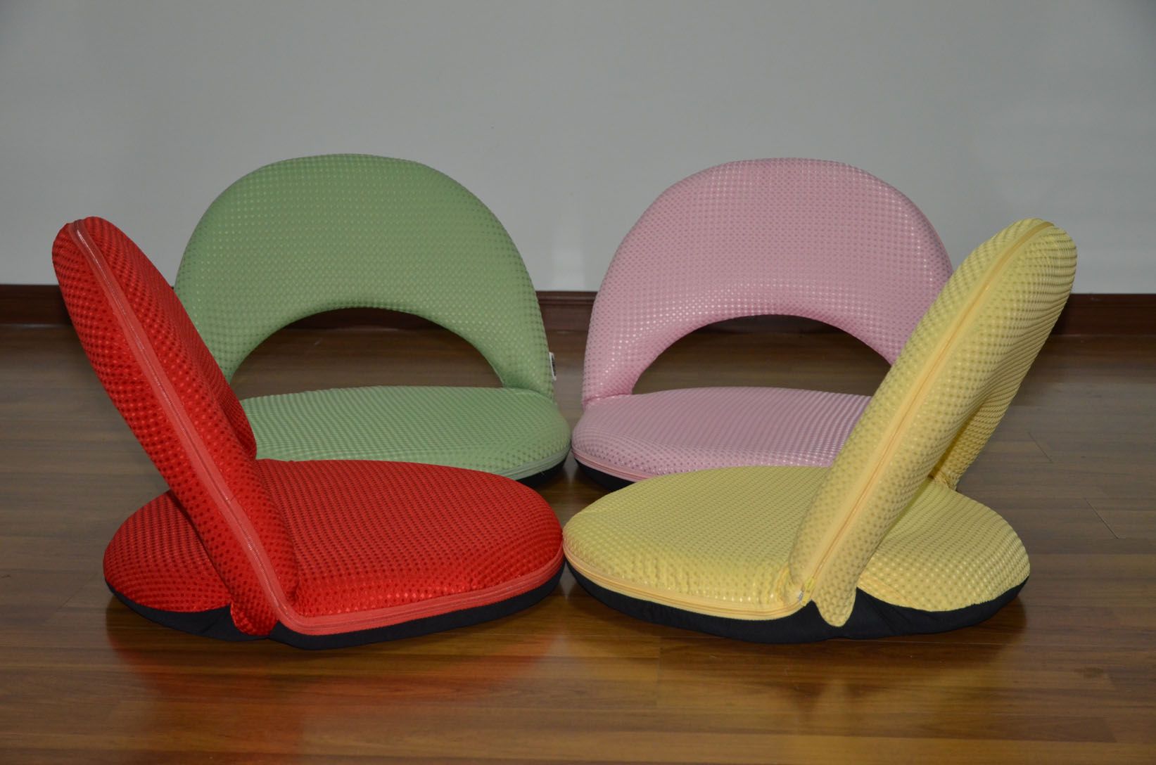 2017 Mesh Fabri Floor Folding Chair 1to 5 Adjustable Hair Sitting Cushion Chair Living Room ...