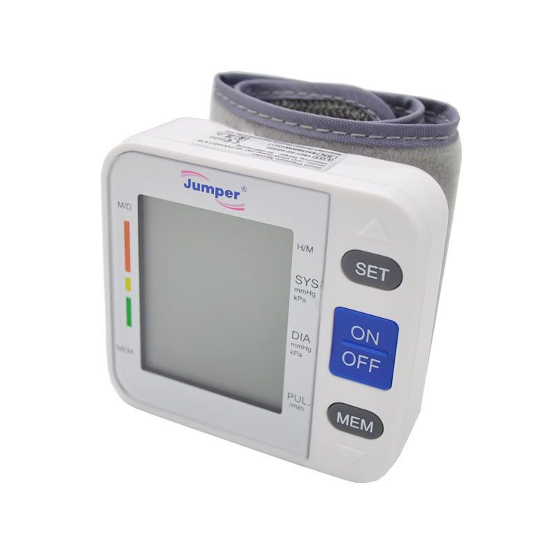 Oscillometric Digital Blood Pressure Monitor Wrist Tonometer Automatic