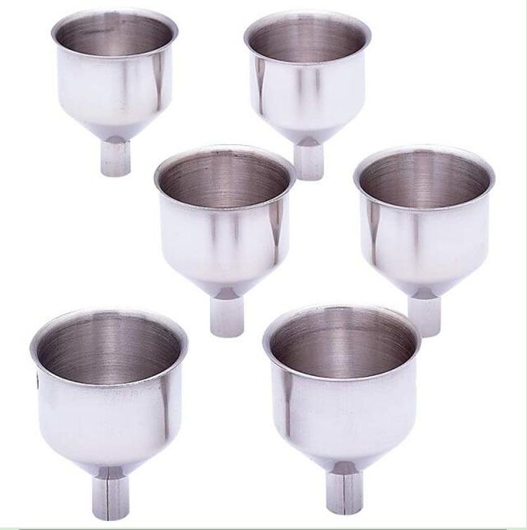 Large Stainless Steel Whiskey Hip Flask Funnel Filler Set Bell Style DROP SHIPPING Funnel for