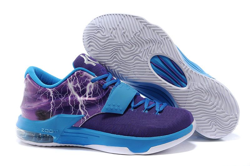 New Arrival 2014 Kd7 VII Cheap Mens Basketball Shoes Kd 7 Purple Red
