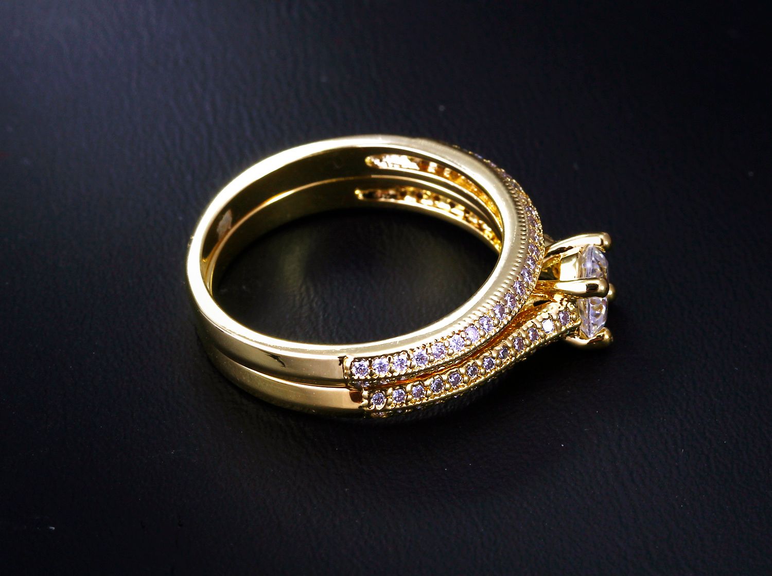 Wholesale bridal wedding ring sets