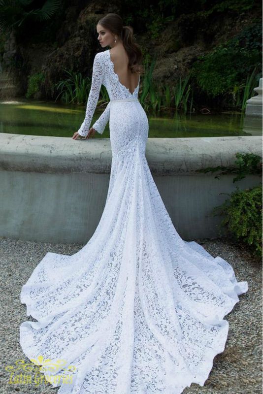 vestidos elegantes de noche largos escotados