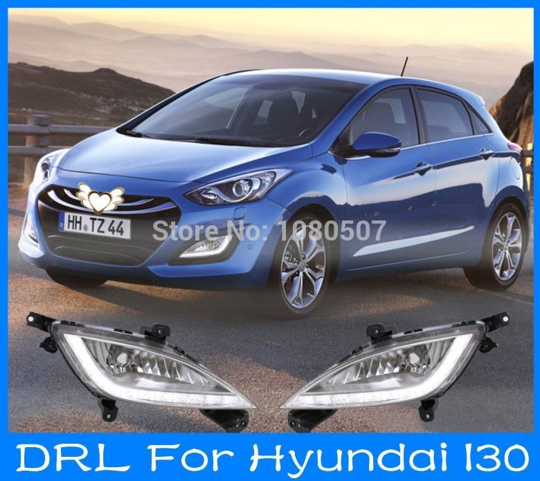 Lighting System Led Daytime Running Light,Drl For Hyundai I30 2013 2014