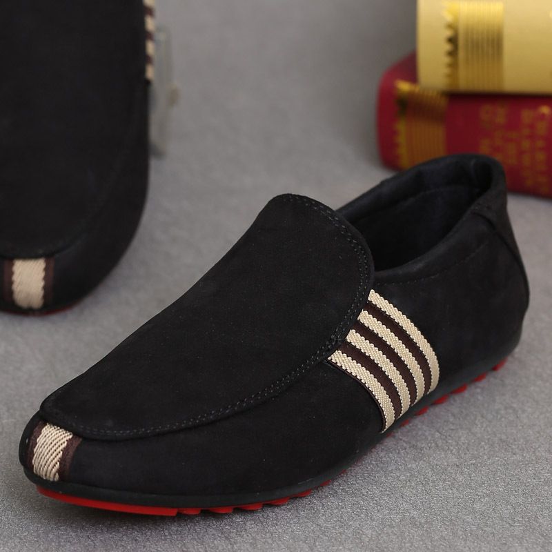 Wholesale-Red Bottom Shoes For Men Loafers Casual Flat Shoes ...