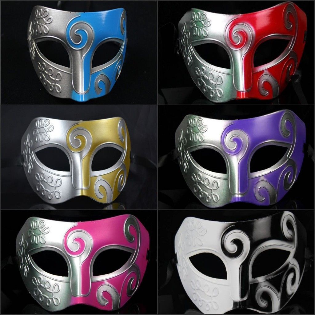2015 Cosplay Masks Jazz Rome Fighter Masks Masquerade Masks Upper Half