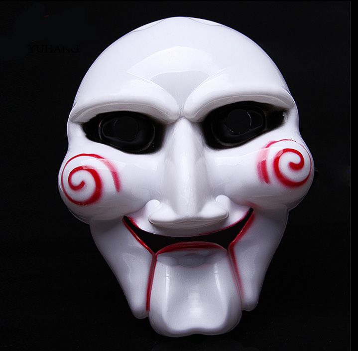 2015 Horror Mask Saw Mask Puppet Masquerade Mask Chainsaw Massacre Scary Cosplay Halloween Party