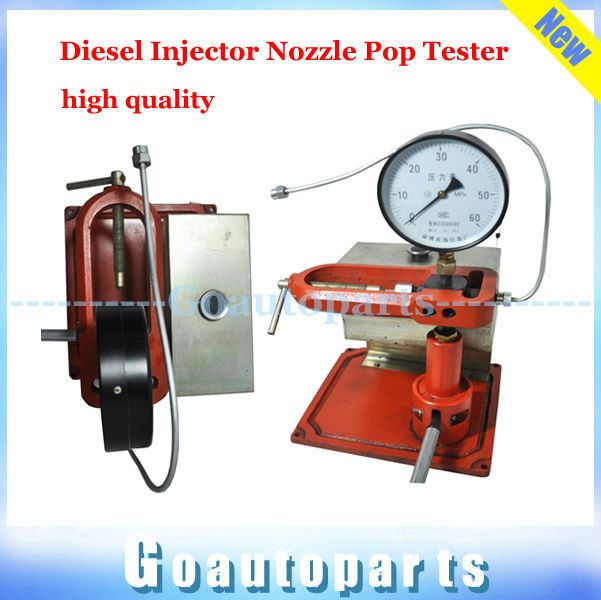 Car Diesel Injector Nozzle Pop Tester Heavy Duty,Ss Body 0 600 Bar/Psi