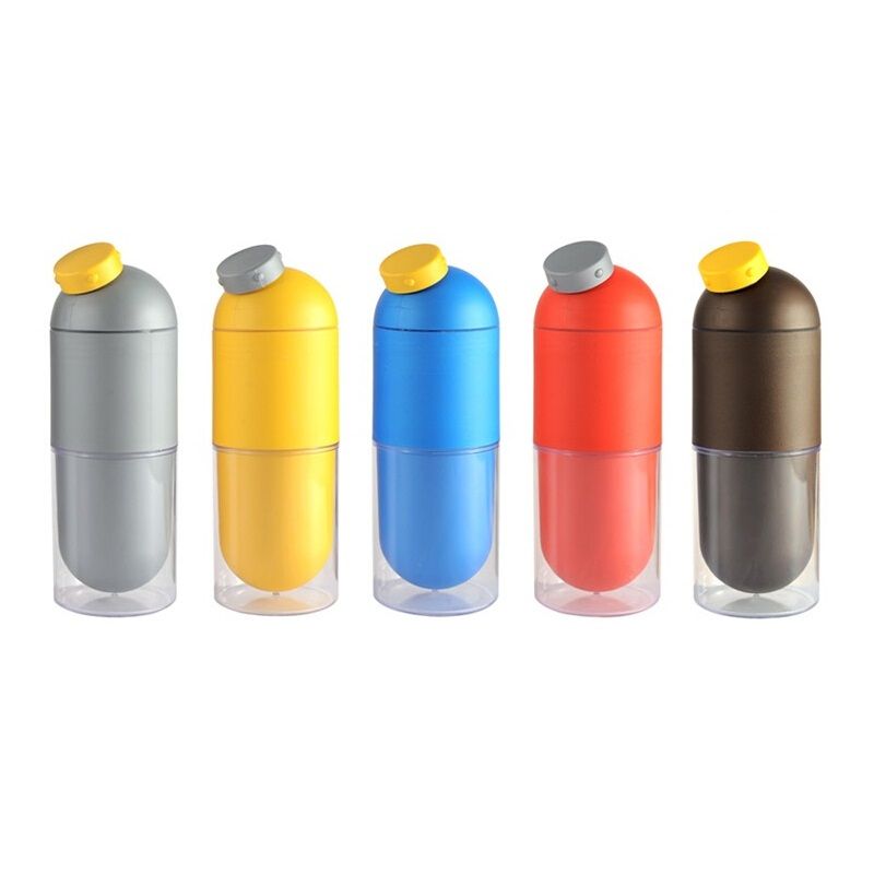Natural Biodegradable Corn Starch Plastic Capsules Sport Water Bottle