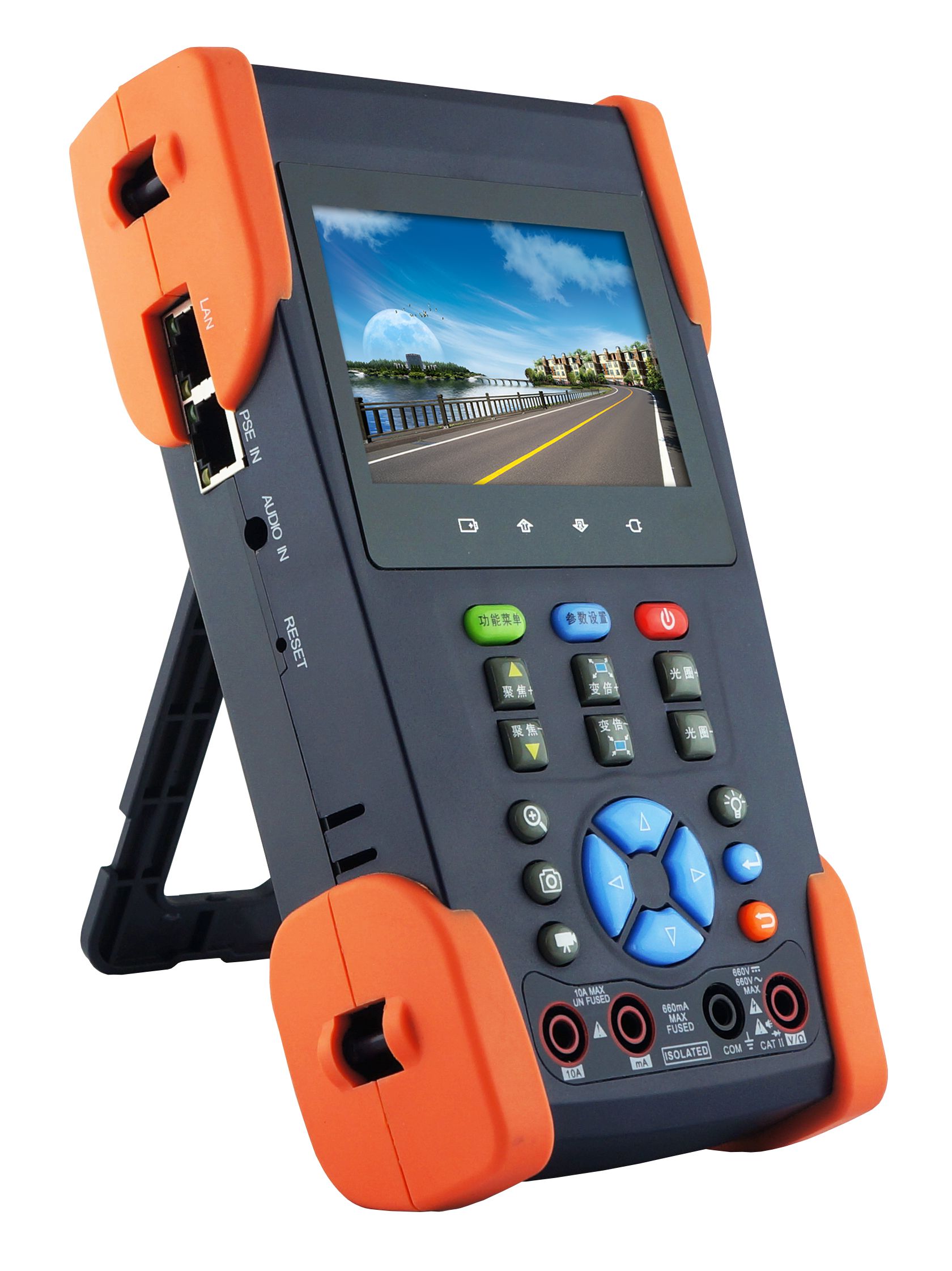 3.5 CVI Camera Tester CCTV Tester Ip Camera CVI Analog Camera Tester