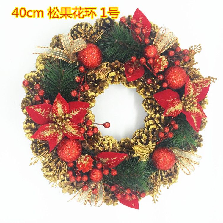 handmade new year decoration 40cm trees wreath decorations door hanging trim handmade new year decoration 40cm trees wreath decorations door hanging trim