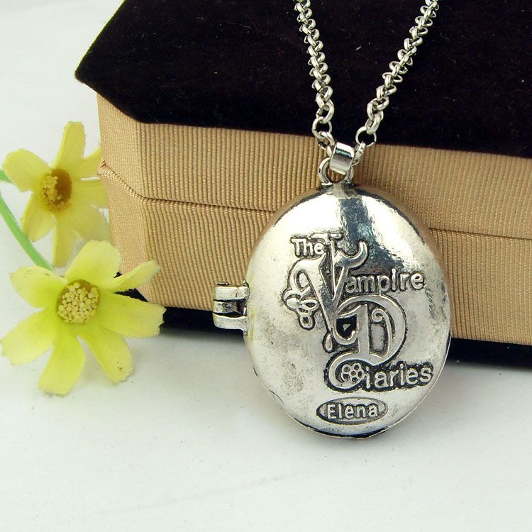 Wholesale Vampire Diaries Elena Katherine Locket Necklace Accessories