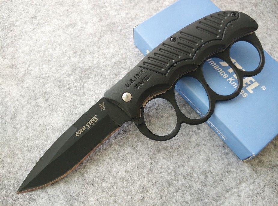 Cold Steel Hard Iron Four Fingers Fist Rings for Self Defense EDC