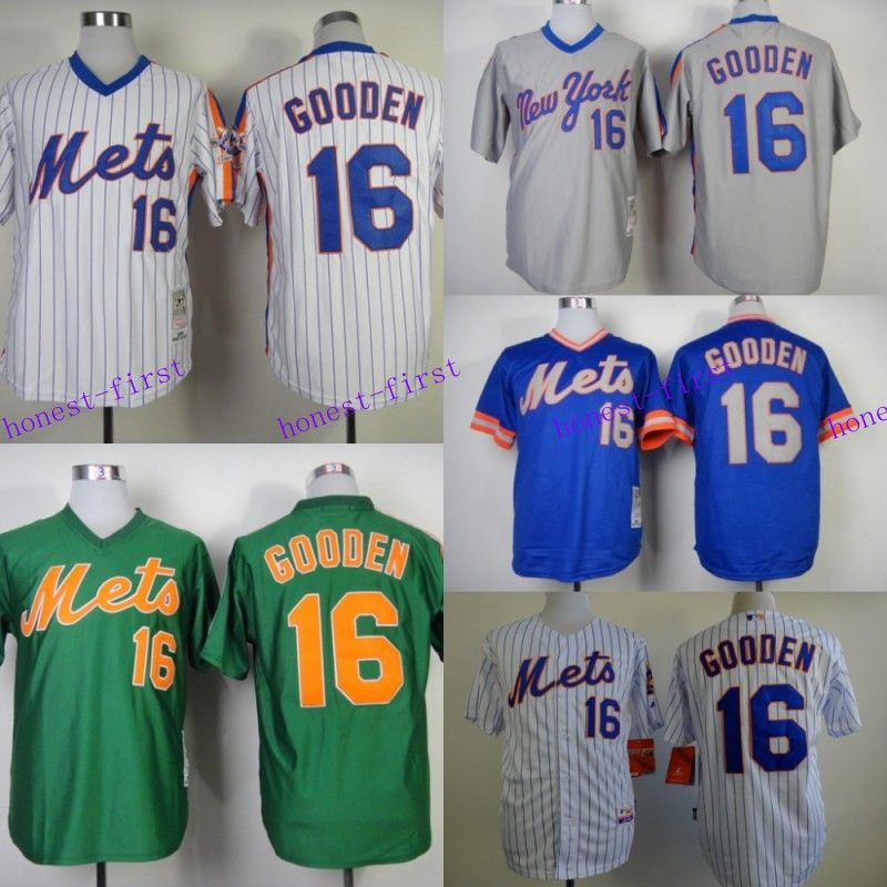 Best Baseball Jerseys New York Mets Jerseys 16 Dwight Gooden Jersey