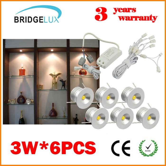 Bridgelux Dimmable LED Recessed Light Bulbs LED Mini Spotlight Downlight Recessed Lighting Fixture Kit Display Cabinets