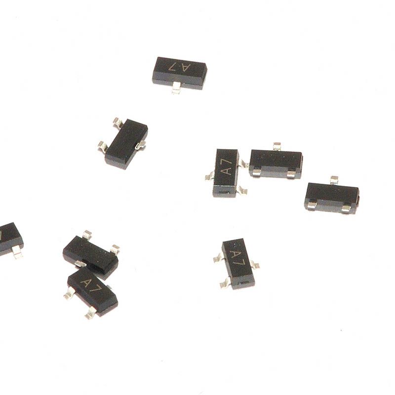 2017 Bav99 A7 Sot 23 0.2a / 70v Smd Power Transistor 100 Original From ...