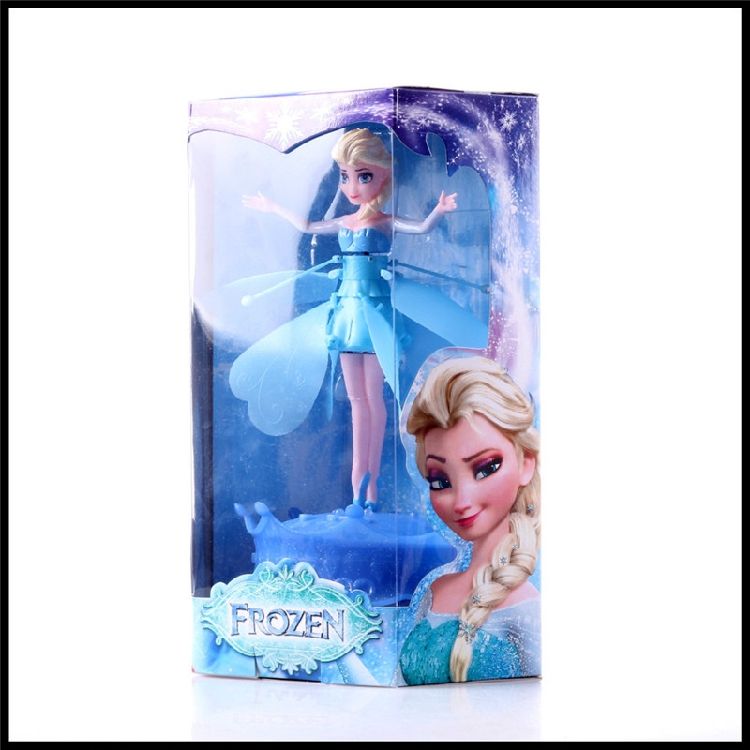 Rc Helicopter Flying Induction Frozen Toys Frozen Princess Doll Music