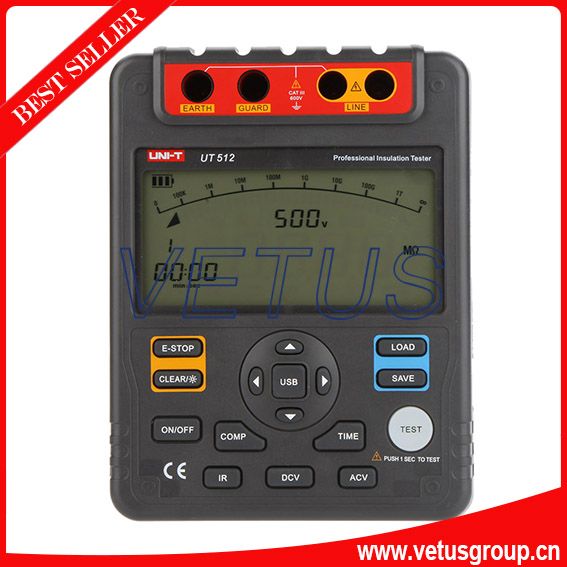 2017 Multi Function Insulation Resistance Tester Megger Meter Ut512 Ut