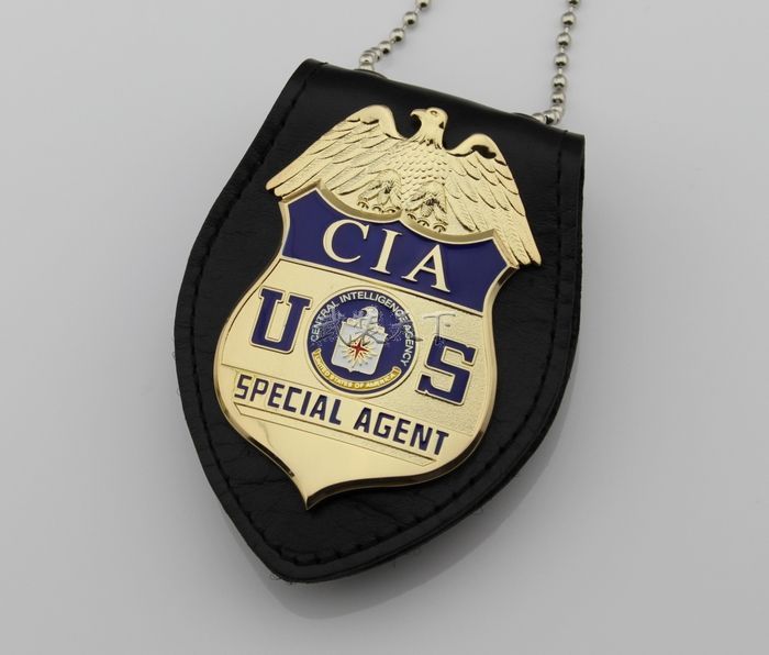 The United States CIA CIA Agent Badge Blank Number + Multifunctional