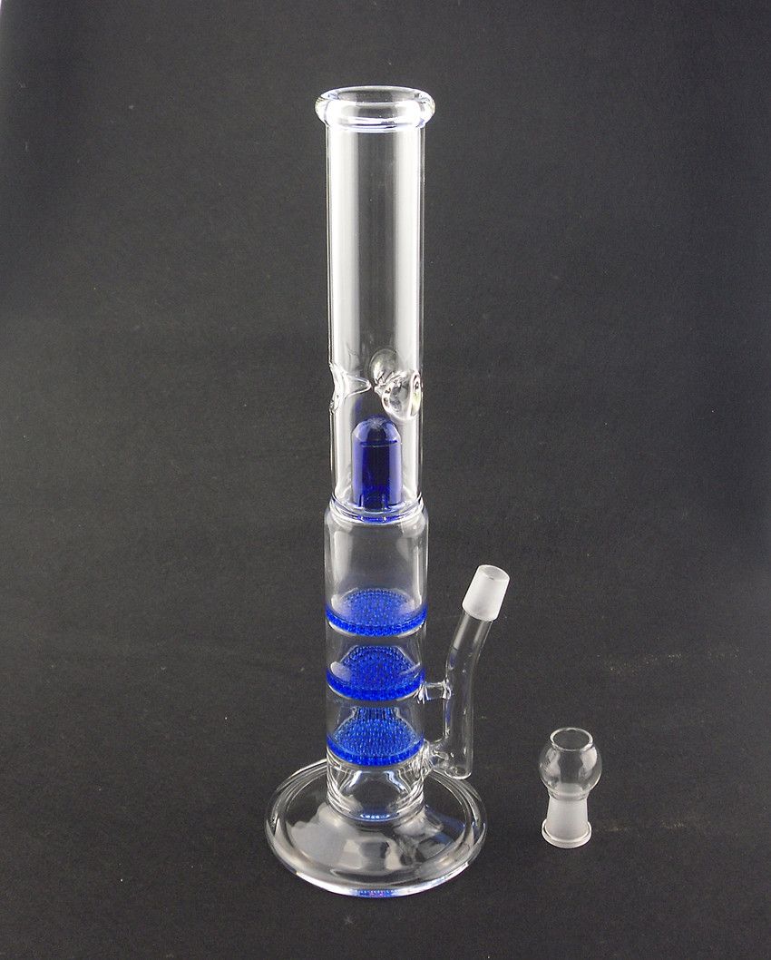 2017 New Bong Glass Bong 15 Inche Hand Blown Glass Bong Water Pipe