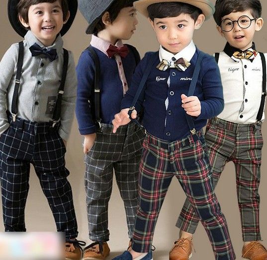 2018 Boys Clothes Kids Outfits 2015 Spring Page Boy Sets Formal Attire