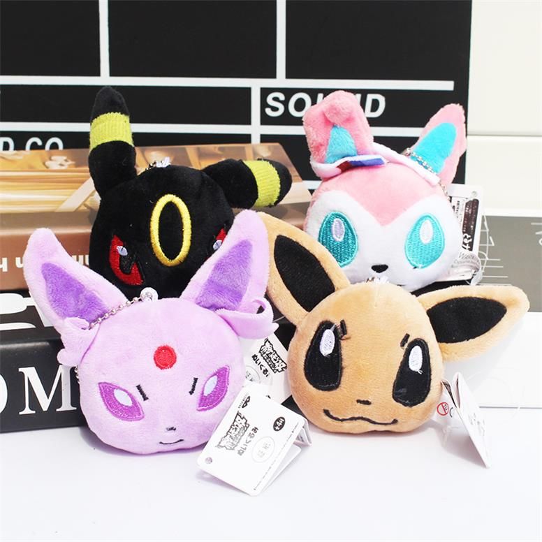 sylveon plush keychain