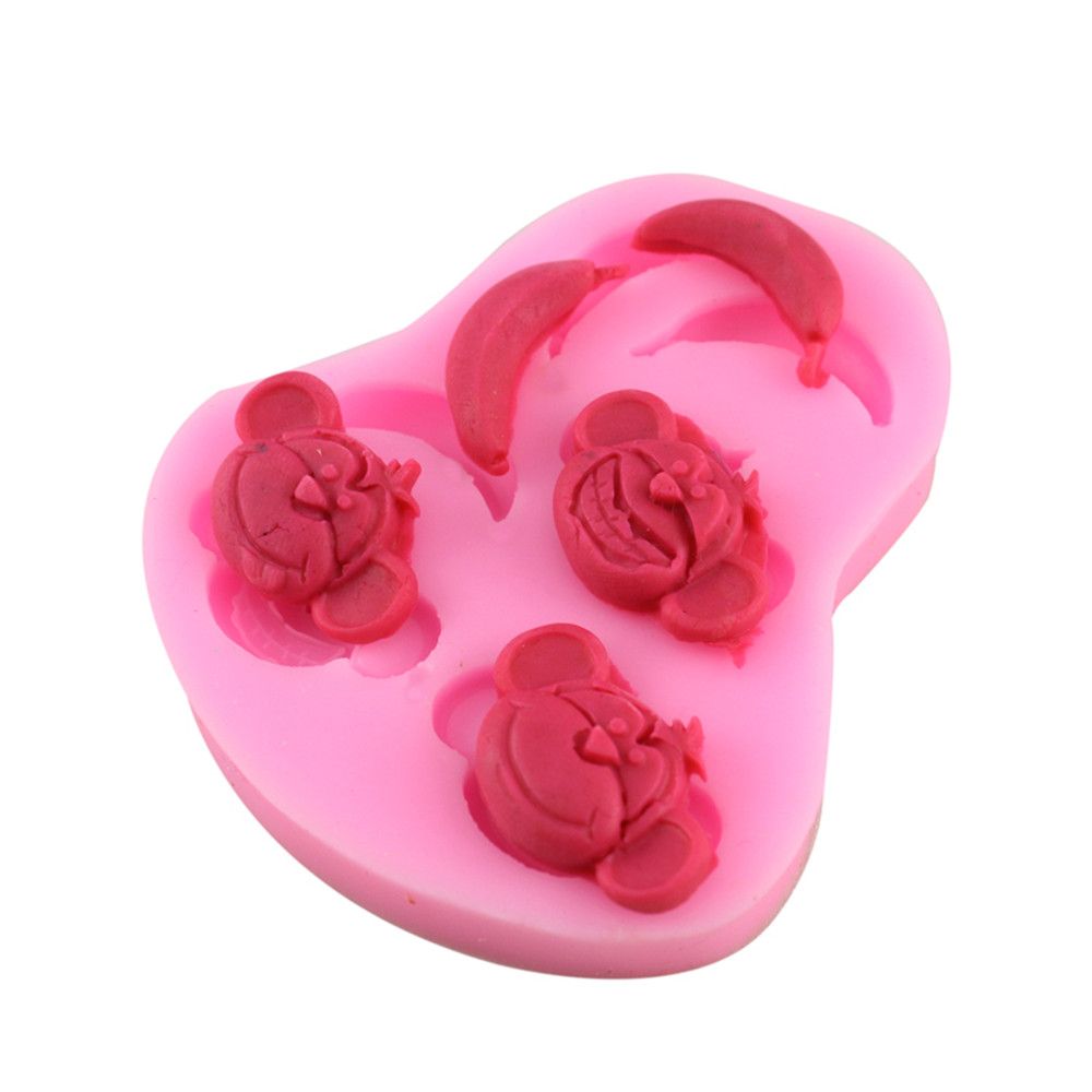 D Monkey Cake Mold D Monkey Cake Mold