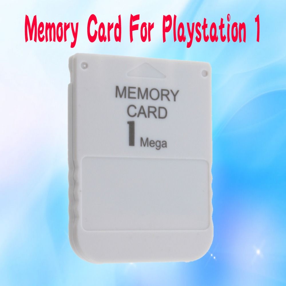 Practical Affordable Memory Card For Playstation 1 One Ps1 Psx Game