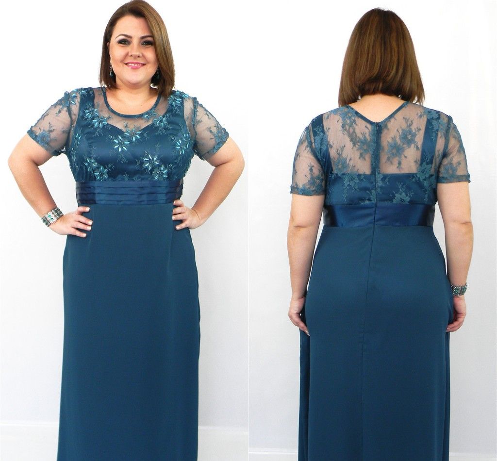 Wedding Plus Size Chiffon Dresses plus size chiffon short sleeve prom dresses zipper floor length see larger image