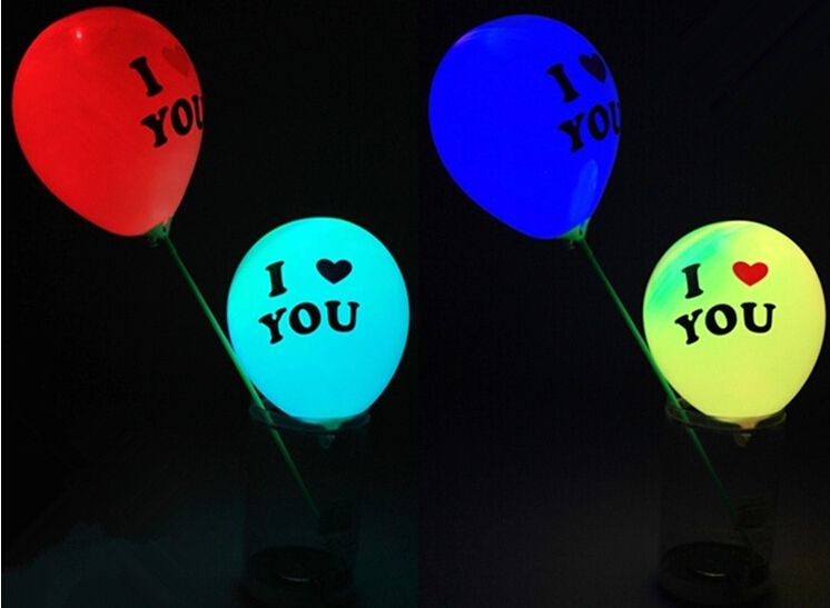 Image result for led balloon valentine