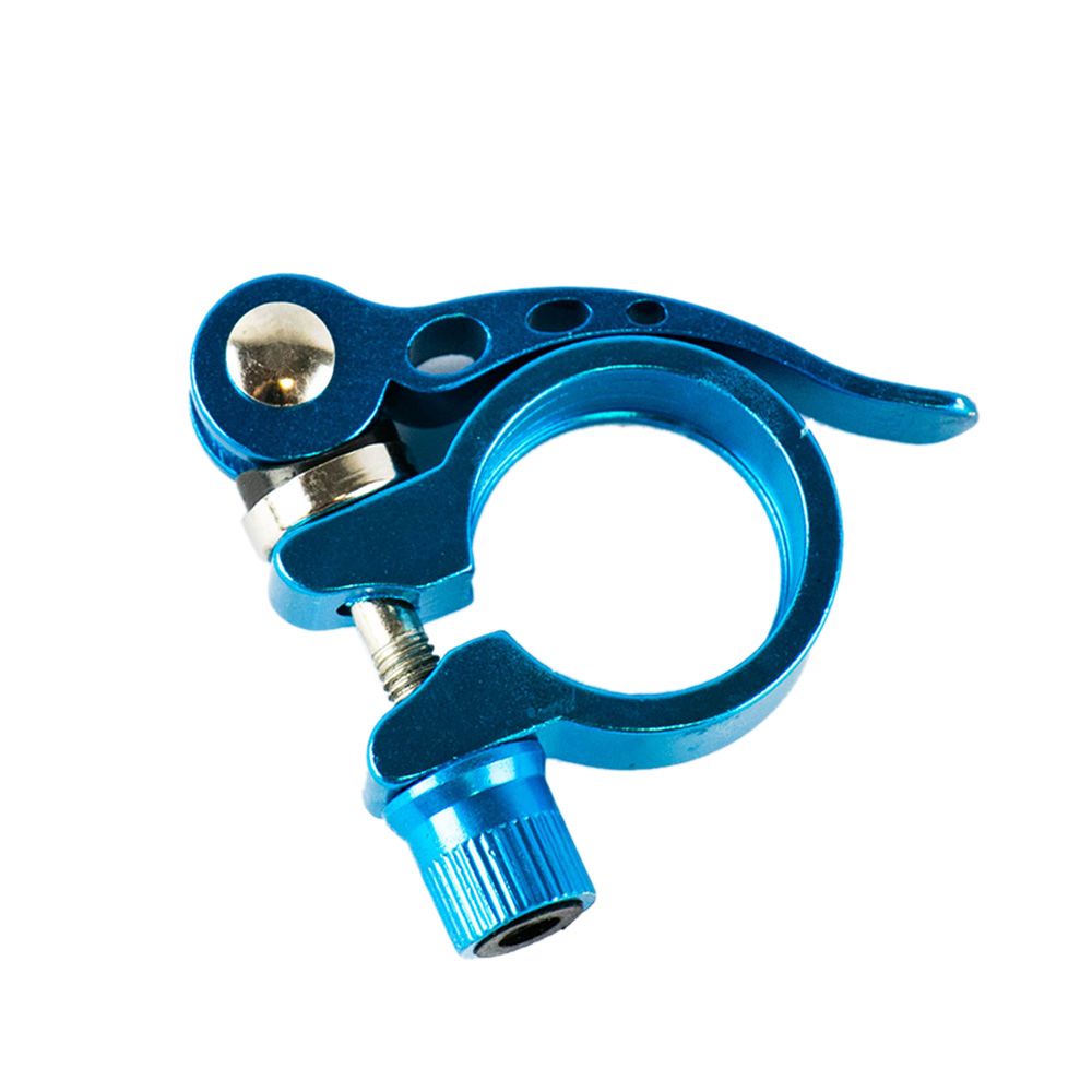 thumbnail image 2 of Gseagtia Bike Seat Post Clamp Aluminum Alloy Seat Tube Clip Bicycle Quick Release Seatpost 2 of 10