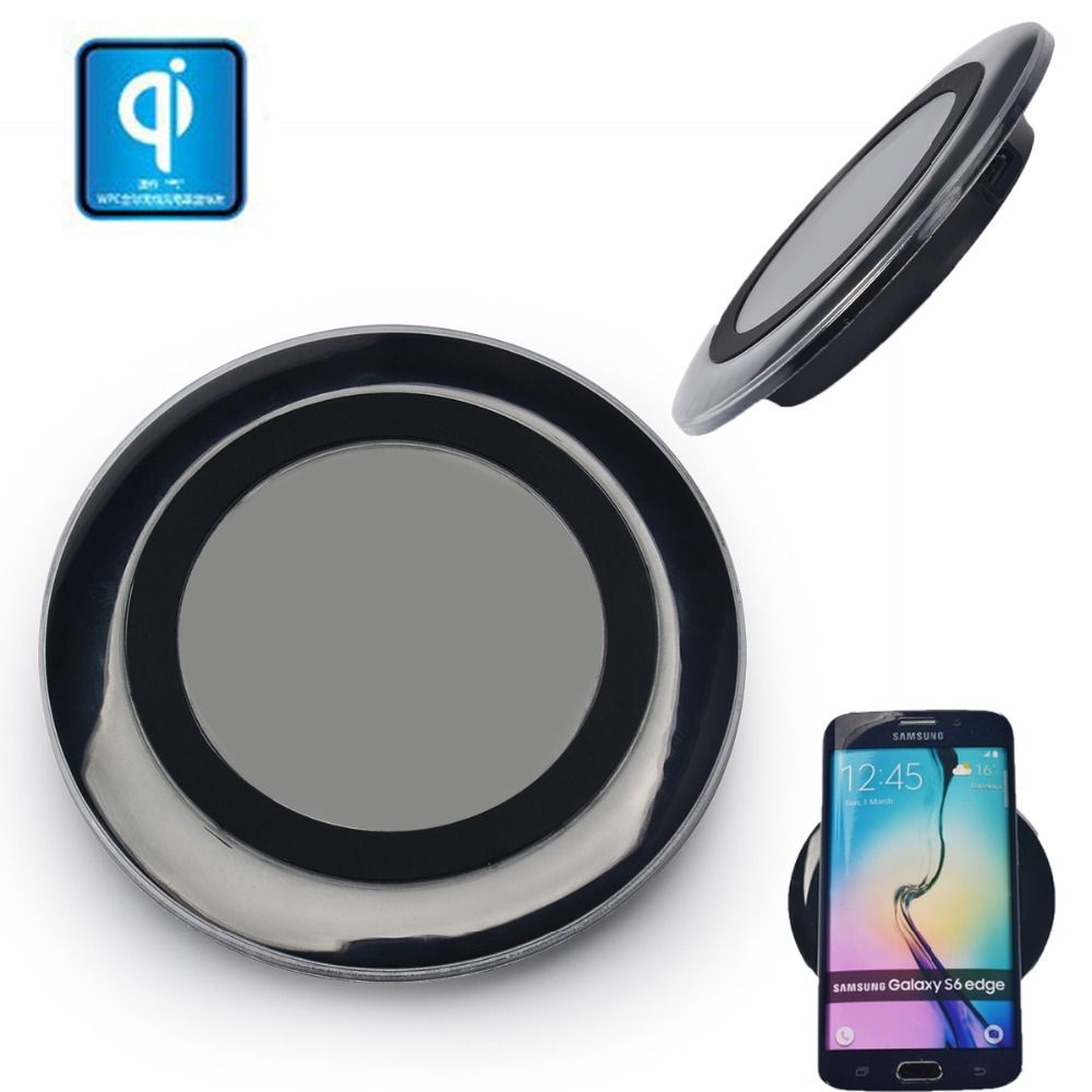 Best A1 Qi Wireless Charger Mini Charging Pad For Samsung Galaxy S6 S6 Edge Cell Phone Charges