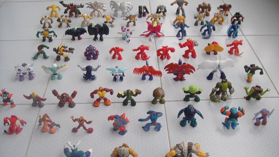 minifigures gormiti