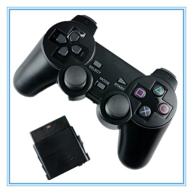 Wireless 2.4GHz Joystick Joypad Controller Game Pad for Sony PS2 PlayStation 2 PS2 Playstation 2