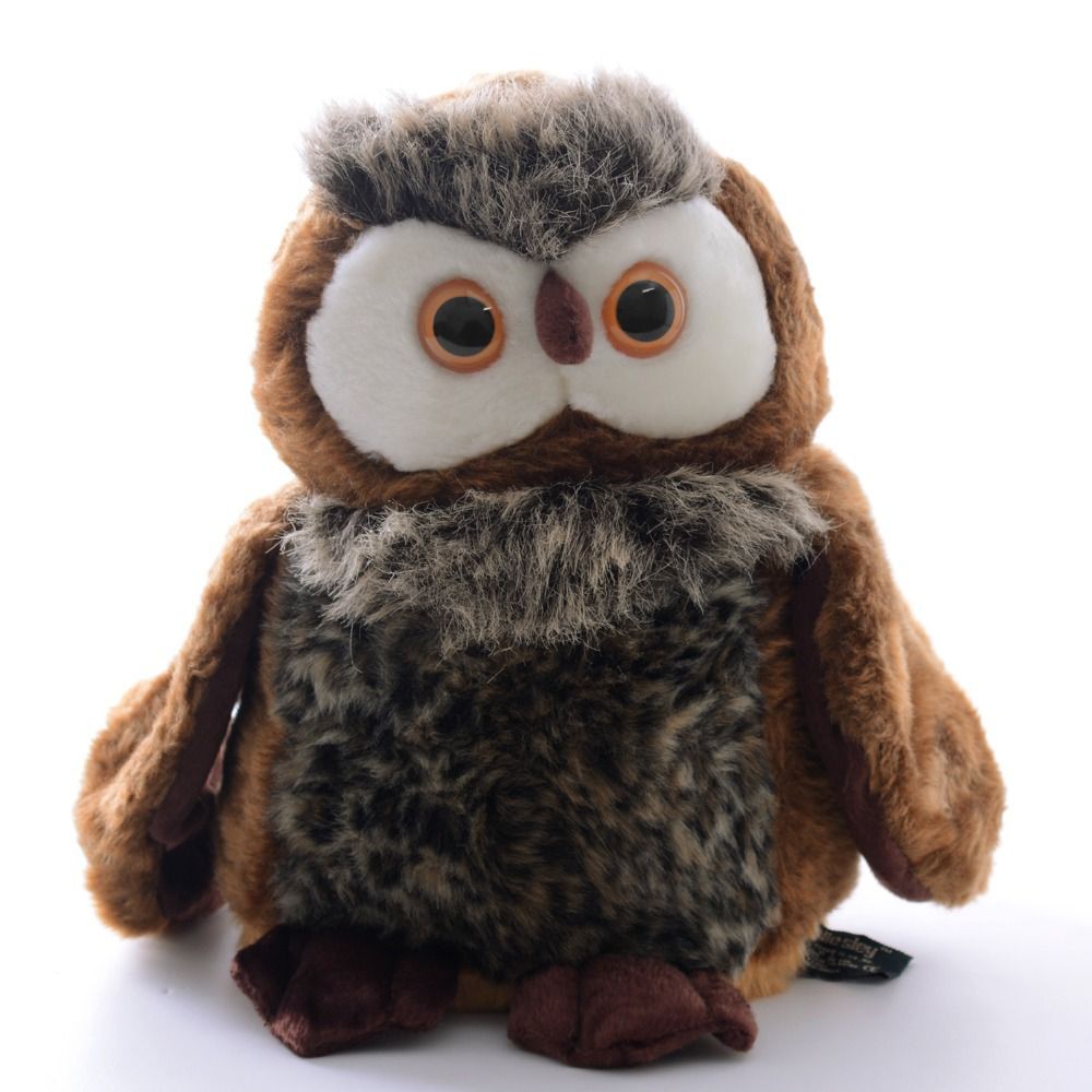 2017 Wholesale 2015 Brown Owl Plush Stuffed Animal Collection Doll Home