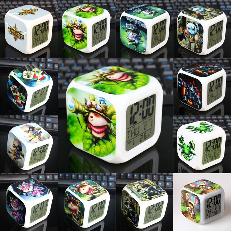 2017 Lol Teemo Alarm Clock League Of Legends Practical Items Teemo