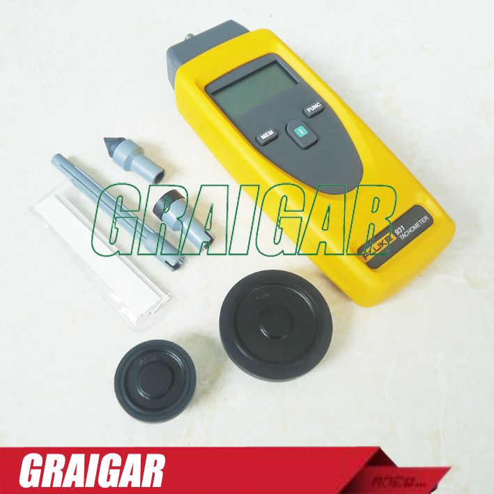 2017 2015 New Fluke 931 Digital Tachometer Non Contact Measurement