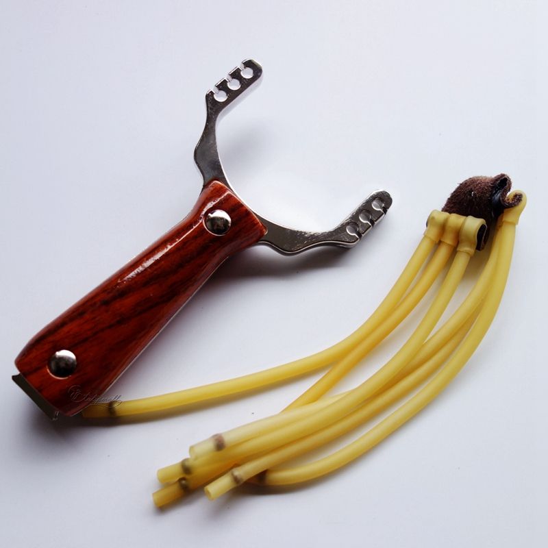 Best Slingshots Speed Shot Slingshot Tactical Red Wood Wild Wolf Alloy