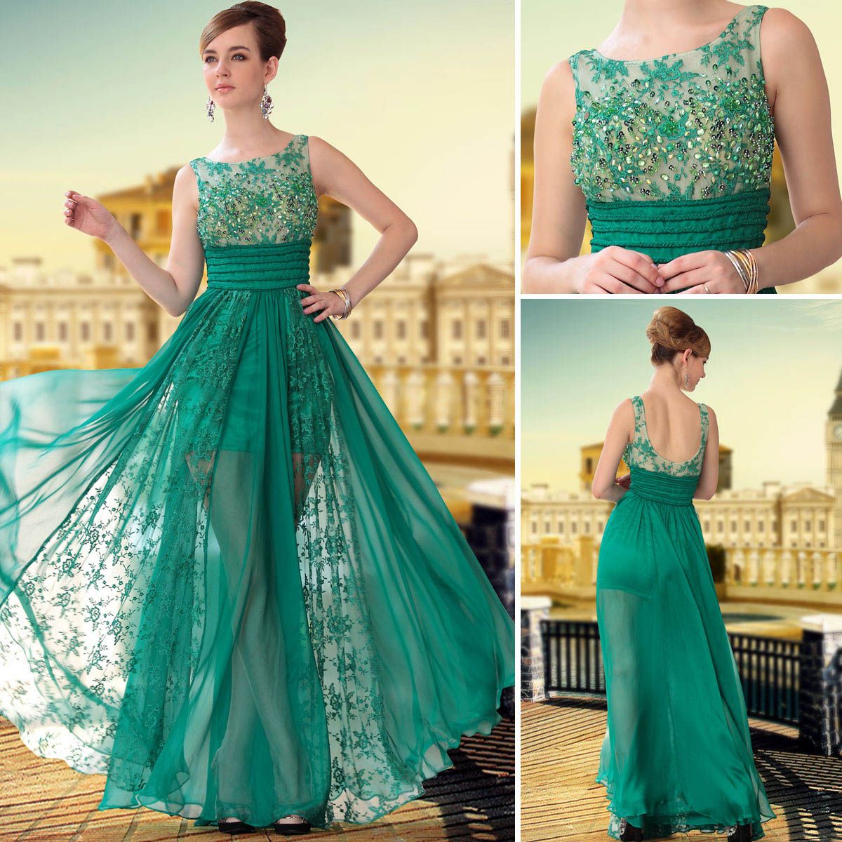 2015 Models Duoliqi Sling Long Section Dress Party Dress ...