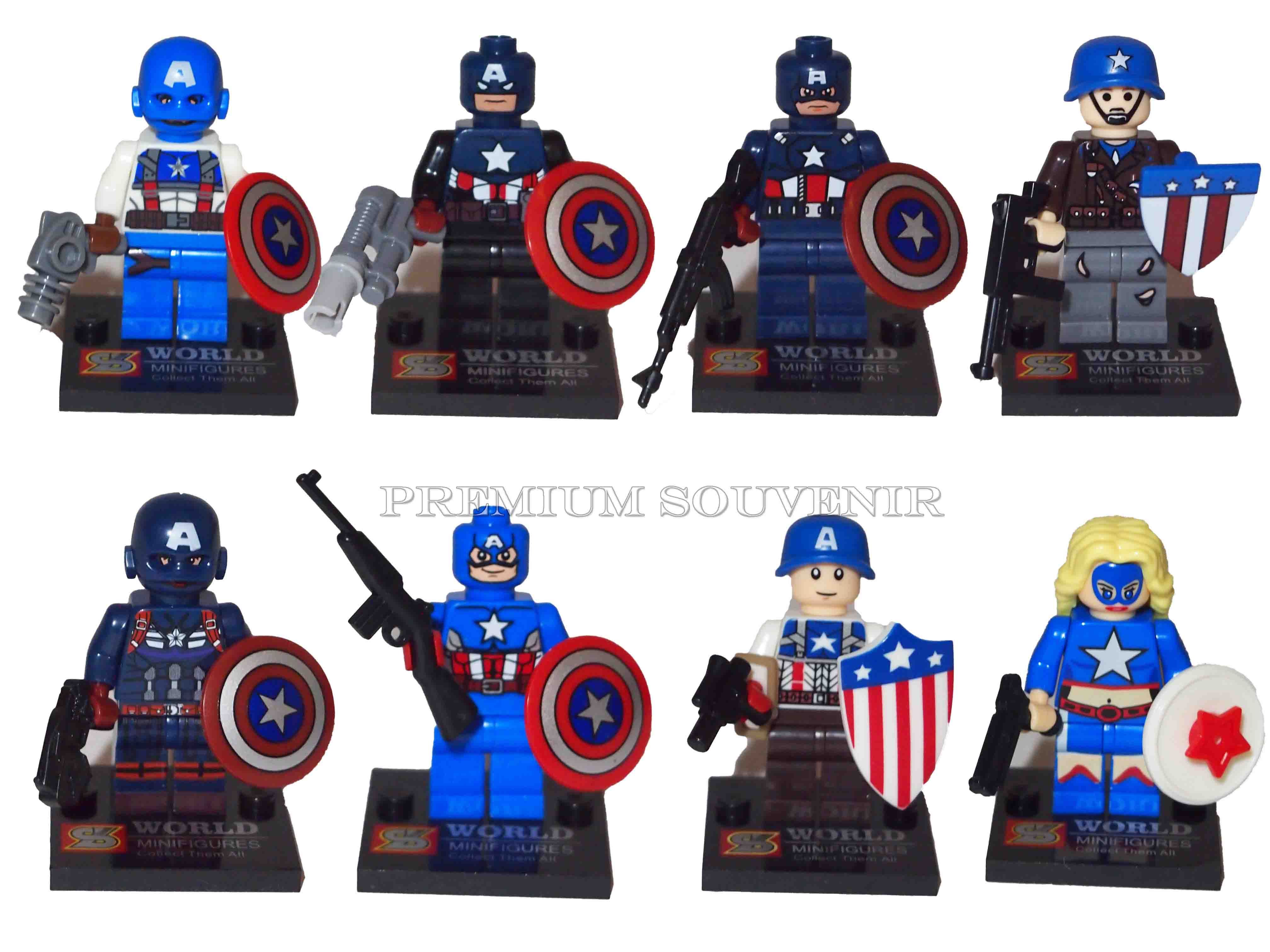 all captain america lego sets
