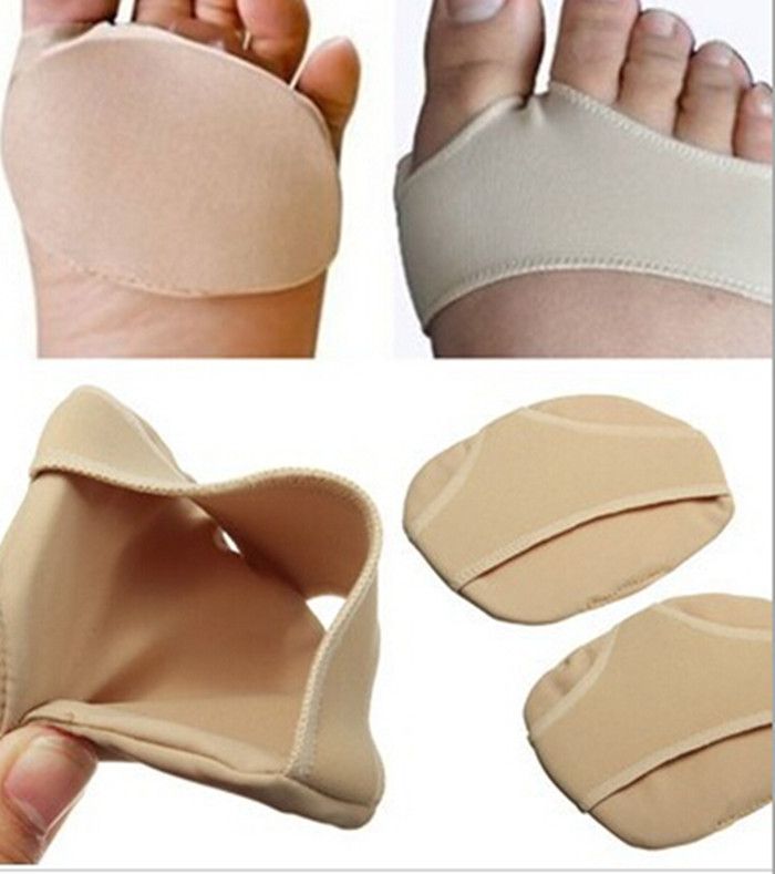 Gel Forefoot Metatarsal Pad Foot Pads Toe Silicone Cushion Insoles Forefoot Pad Super Soft High
