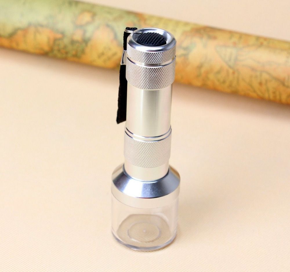 Silver Electric Tobacco Grinder Spice / Grass / Weed Muller Metal