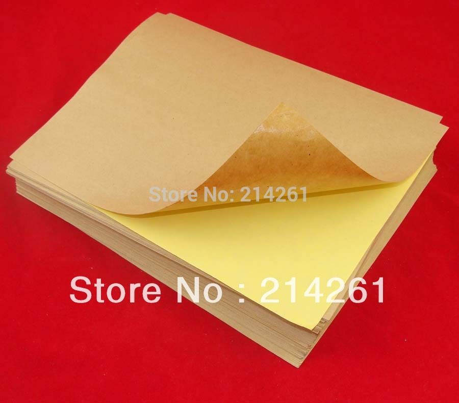 A4 Sticker Paper Label Printing Paper 1000 Sheets 210x297mm Self ...