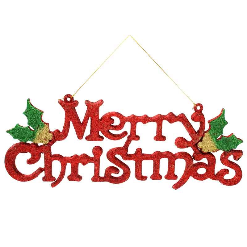 Merry Christmas Hanging Sign Listing Xmas Party Christmas Tree