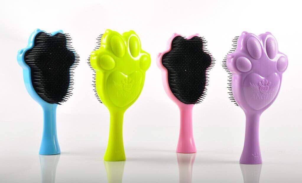Tangle PET Angel Professional Detangling Hair Brush AntiBacterial Anti
