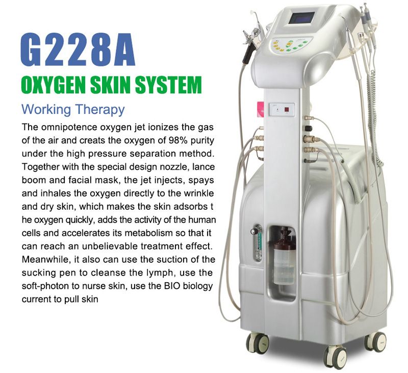 G228A Facial Care Oxygen Injection Slimming Beauty Machine with BIO